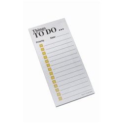 Post-It PT06 Printed Notes Things To Do 70x148mm Yell W